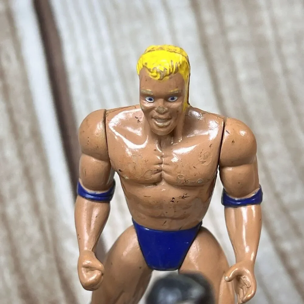 Vintage WCW WWF WWE 90s Wrestling Action Figure Lot of 18 Figures